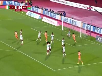 گل دوم ساحل عاج به بورکینافاسو (دیوماند)