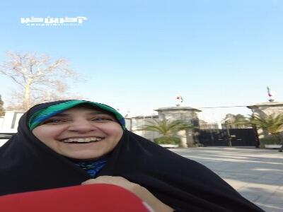 شوخی کنایه‌دار معاون زنان رئیس جمهور به خبرنگار صداوسیما