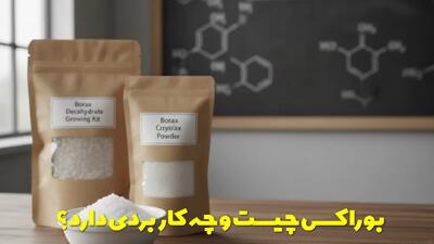  بوراکس چیست و چه کاربردهایی دارد؟ + انواع استفاده از آن