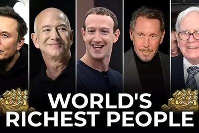 میلیاردرهای ۲۰۲۶ که همه را شگفت‌زده کردند / ثروتمندترین‌های جهان و دارایی‌های سرسام‌آور / این اعداد باور نکردنی است