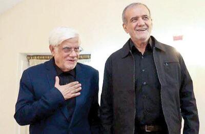 شوخی کاریکاتوری با انتصابات پزشکیان و عارف