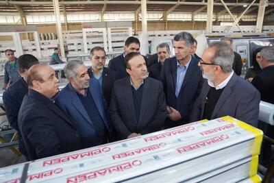  بازدید استاندار قزوین از شرکت دیاکو پروفیل