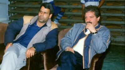  حمید ملک احمدی ستاره سابق استقلال عزادار شد