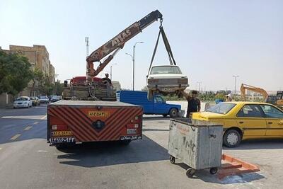  جمع آوری بیش از ۱۲۵ دستگاه خودروی فرسوده از معابر تبریز