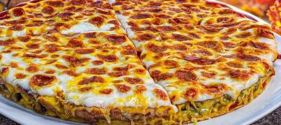 طرز تهیه پیتزا گیاهی بدون گوشت و بدون خمیر غذای رژیمی : کافیه فقط یکبار امتحانش کنی