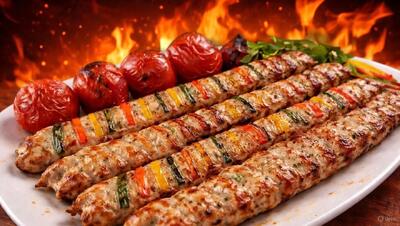 طرز تهیه کباب کوبیده مرغ سلطنتی بدون شل شدن و وا رفتن