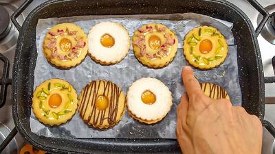 طرز تهیه شیرینی مربایی مشهدی بدون فر / شیرینی تابه ای