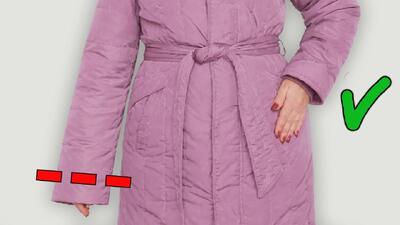 نحوه کوتاه کردن آستین کاپشن در ۳ دقیقه !