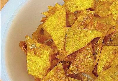 طرز تهیه چیپس لازانیا دیگه چیپس نخر بجاش چیپس لازانیا درست کن