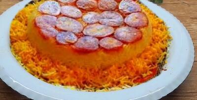 عاشق عطر و بوی این پلو ،میشی بادمجان پلو غذای اصیل ایرانی فوق خوشمزه و آسان