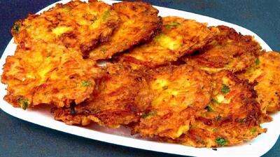 طرز تهیه یک غذای فوری با سیب زمینی / ک دستور سیب زمینی سریع و لذیذ.