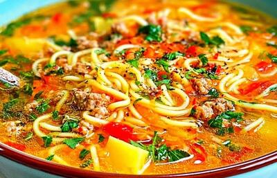  طرز تهیه سوپ ورمیشل خانگی بدون مرغ؛ ساده اما شیک و مغذی