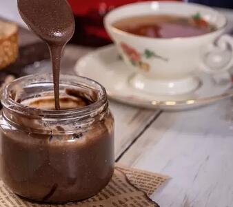  کره بادام زمینی شکلاتی خونگی / طرز تهیه کره بادام زمینی شکلاتی !