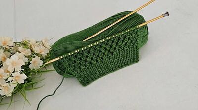 آموزش بافت یه مدل جدید که بافتنش آسونه ولی نتیجش شاهکاره