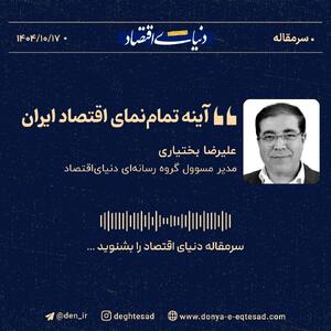 «آینه تمام‌نمای اقتصاد ایران»