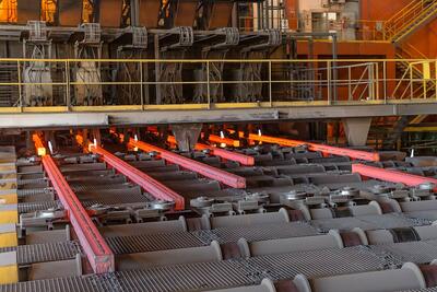  رکوردشکنی تولید فولادکاوه جنوب کیش