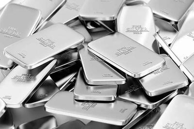 سقف معاملات نقره در بورس کالا به پنج کیلو شمش، محدوده شد