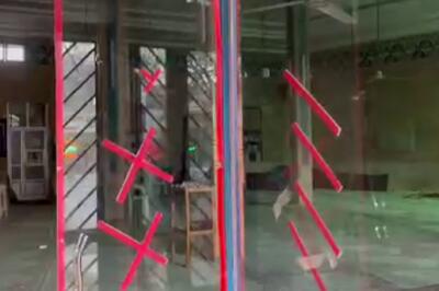 حمله اغتشاشگران به مسجد امام خمینی بجنورد