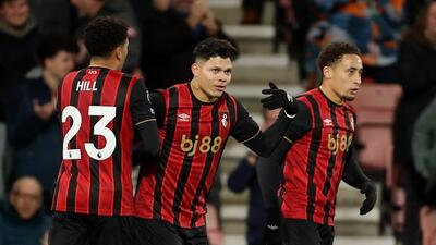 گل اول بورنموث به تاتنهام (اوانیلسون)