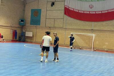 تمرین اول تیم ملی فوتسال: تمرکز، رقابت، کیفیت