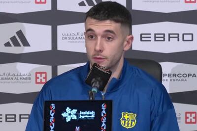 خوان گارسیا: سوپرجام اولین شانس من برای قهرمانی با بارسلوناست