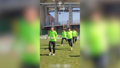 تمرینات و آماده سازی بازیکنان خیبر پیش از آغاز نیم فصل دوم در اردوی مشهد (17 دی)