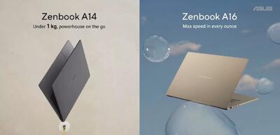 ایسوس از لپ‌تاپ‌های جدید ویووبوک، ZenBook و ProArt رونمایی کرد