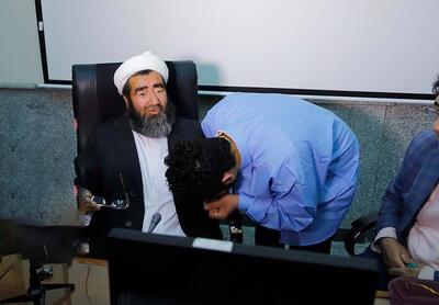  تصاویر مراسم گذشت از قصاص قاتل امیرمحمد خالقی | ندامت و پشیمانی قاتل را ببینید