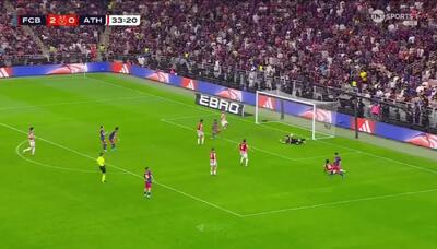 ویدیو: گل سوم بارسلونا به بیلبائو توسط رونی بردغجی