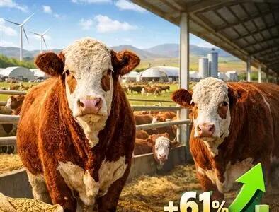  رشد 61 درصدی حمایت بانک کشاورزی از تولید گوشت قرمز در کشور