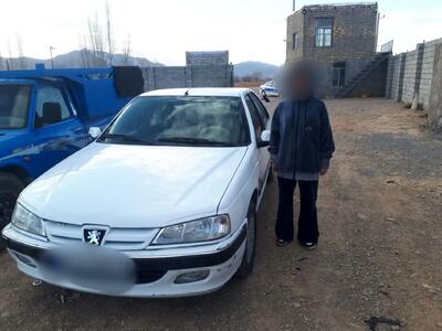 توقیف خودرو با رانندگی دختربچه ۱۳ ساله