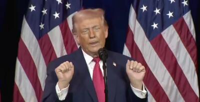  استندآپ کمدی ترامپ برابر جمهوری خواهان! + فیلم