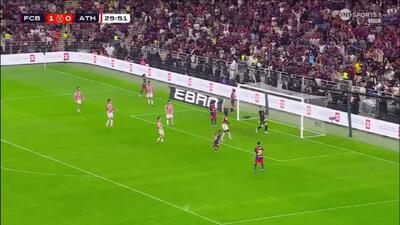 ویدیو: گل دوم بارسلونا به بیلبائو توسط فرمین لوپز