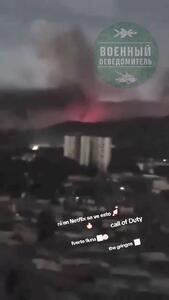 شلیک موشک های دفاع هوایی به سمت هلیکوپترهای آمریکایی | ببینید