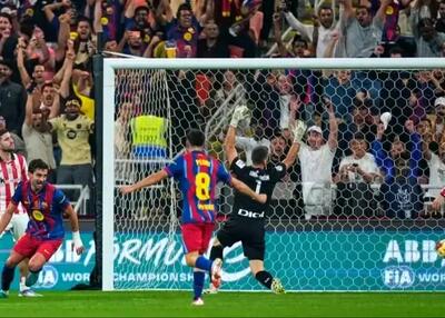 خلاصه بازی بارسلونا اتلتیک بیلبائو / بارسلونا حریفش را در هم کوبید و فینالیست شد