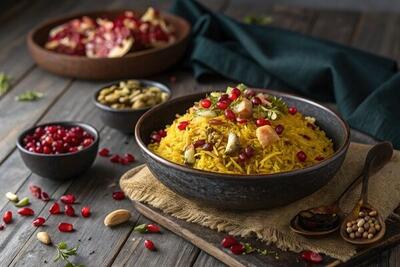  آموزش آشپزی / طرز تهیه انار پلو شیرازی ؛ آسان و مجلسی