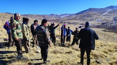  آغاز عملیات احیای ۱۲۰ هکتار از اراضی ملی پلاک‌های بیاتان سفلی و علیای ملایر