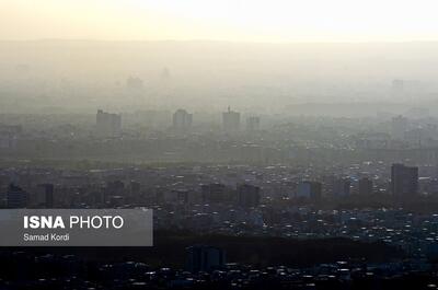  تداوم آلودگی هوای البرز