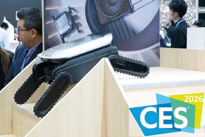 جاروبرقی رباتیک با پاهای ترسناک!