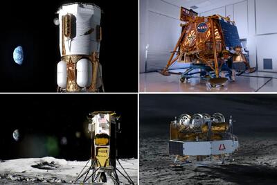 هجوم فضاپیماهای خصوصی به ماه در سال ۲۰۲۶!