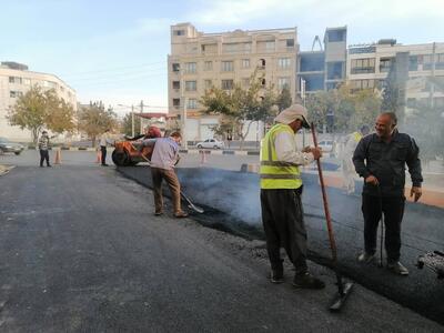  ۴۴۶ میلیارد ریال برای آسفالت خوی هزینه شد