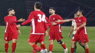 برد ۷ گله پرسپولیس مقابل حریف قطری