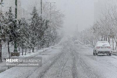  هشدار بارش‌های سیل‌آسا و کولاک برف در ۲۱ استان کشور از روز جمعه