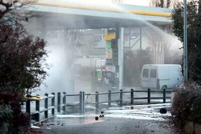 نوجوانی می‌خواست خودکشی کند؛ پمپ بنزین را آتش زد