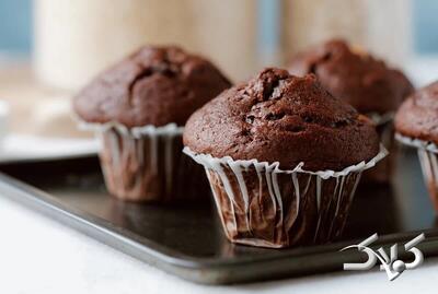 مافین دبل چاکلت نرم و خوشمزه به روش کافی شاپی - مجله اینترنتی کولاک