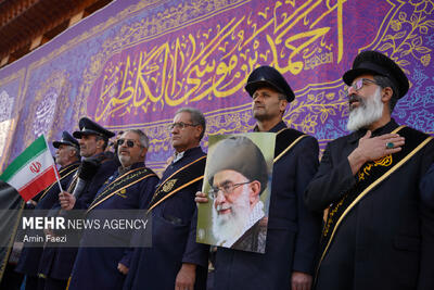 شیرازی ها در سوگ حضرت شاهچراغ(ع)