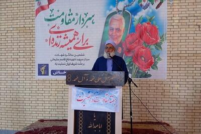  مولوی حسین زهی: شهید سلیمانی نماد همدلی امت اسلامی بود