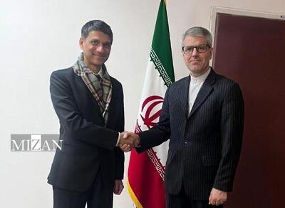  دیدار و گفت‌وگوی سخنگوی وزارت امور خارجه با سفیر هند در تهران