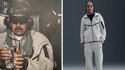  پیوند سیاست و مُد؛ کاپشن «نایکی» پس از انتشار تصویر مادورو در بازار نایاب شد