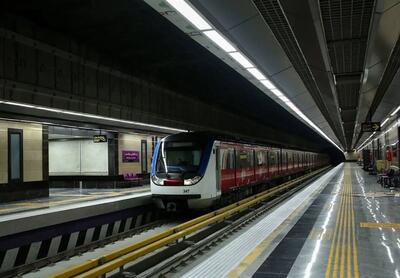 ایستگاه پانزده خرداد مترو تهران تعطیل است